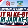 Pedoman Giat HUT RI ke-81 dan Harjad ke-528 Kuningan